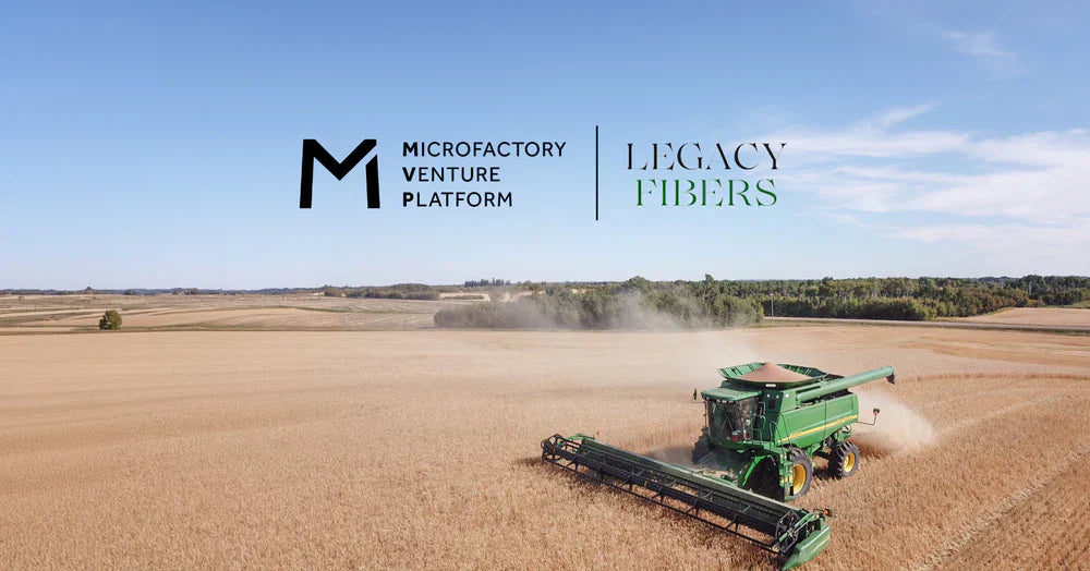 MVP Announces First Pioneer Partner, Legacy Fibers, Expanding Circular Manufacturing into Agricultural Resource Streams