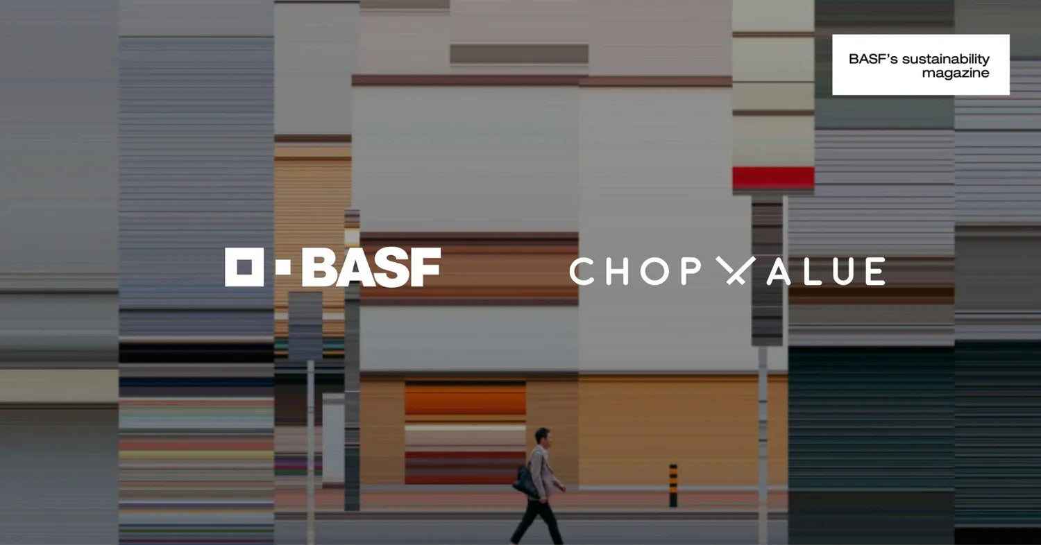 [As Seen on BASF Magazine] ChopValue Partners With BASF to Turn Waste Into Valuable Raw Materials